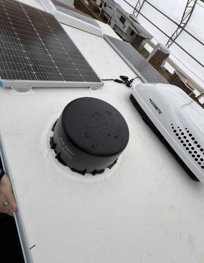 Night Hawk Roof - Solar - TV Antenna & AC