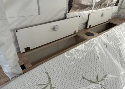 G Max 650 Cabover side hamper storage