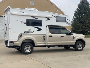 North star camper on truck