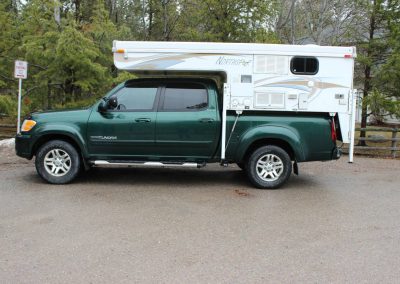 Green Tundra Double cab